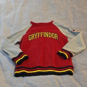 Warner Bros. Red and Gray Gryffindor Kids Sweatshirt
